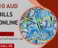 Buy 10 AUD Bills Online