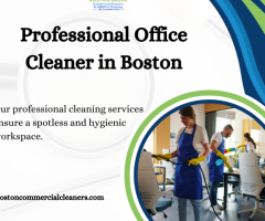 Professional Office Cleaner in Boston