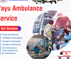 Book Vayu Ambulance Services in Ranchi - With Expert Medical Team