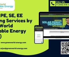 Expert PE, SE, EE Stamping Services by Green World Renewable Energy (GWRE)