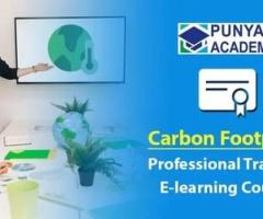 Carbon Footprint Professional Training Online Course