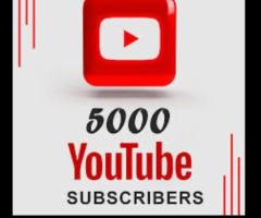 Achieve Quick Channel Growth by Buy 5000 YouTube Subscribers