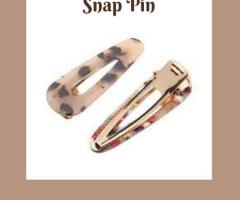 Effortless Hair Management with Snap Pins