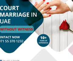 Dubai Court Marriage services in Dubai, UAE