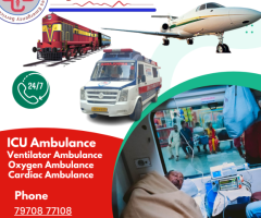 24 Hours Emergency Instant Vayu Ambulance Services in Kankarbagh