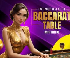 Take your seat at the Baccarat table with Kheloo