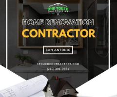 Your Trusted Home Renovation Contractor in San Antonio