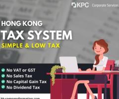 Hong Kong Tax System | No VAT & GST Taxes