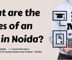 What are the fees of an MBA in Noida?