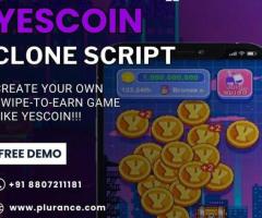 Establish your swipe to earn gaming platform like yescoin