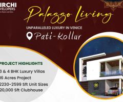 Luxury Villas In Kollur | 3bhk luxury villas in hyderabad