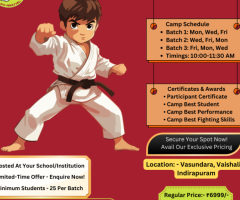 Join the Best Karate Classes in Indirapuram!
