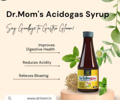 Best Syrup for Acidity and Gas Relief - Dr. Mom Herboveda