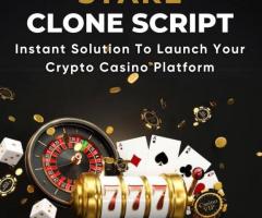 Stake Clone Script - Key to your crypto casino dream