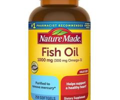 Buy Nature Made Fish Oil Supplements 1000 mg Softgels at best price from Desertcart