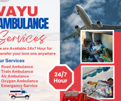 Vayu Air Ambulance Services in Patna - Smooth Patient Transfer