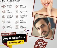 Unbeatable Offer at Facile Clinic: Get 6 Skin and Hair Treatment Sessions for Just ₹9,999!"