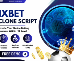 Launch your own Sports Betting platform fast with Hivelance's 1xBet clone script!