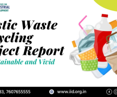 Plastic Waste Recycling Project Report for Sustainable and Vivid Future