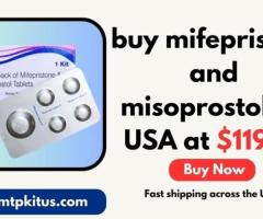 buy mifepristone and misoprostol kit USA at $119.99