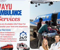 Vayu Air Ambulance Services in Patna - Most Preferred By The Patient