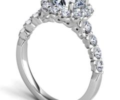 Platinum Semi Mount Engagement Ring