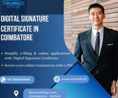 Digital Signature Certificate in Coimbatore