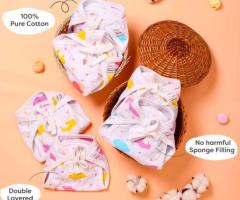 Cotton Nappy (Langot) for Newborn Baby by SuperBottoms