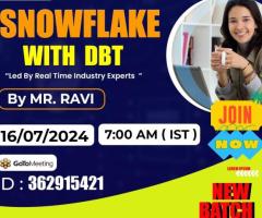 Snowflake with DBT Online Training New Batch