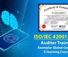 ISO 42001 AIMS Auditor Training E-learning Course