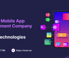 Trusted Mobile Application Development Company in Dubai | ToXSL Technologies