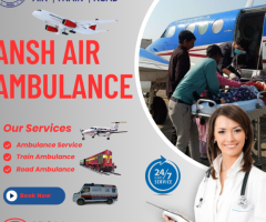 Ansh Air Ambulance in Darjeeling - The Best Performer In Patient Transport