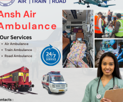 Ansh Air Ambulance in Gorakhpur - Emergency Handled With Advanced Features