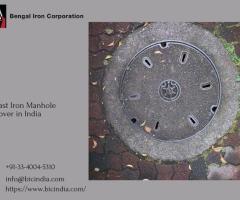 Top Quality Cast Iron Manhole Cover for Diverse Applications in India