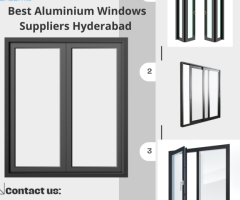 Best Aluminium Sliding Windows in Hyderabad, India