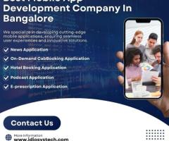 Mobile App Development Company In Bangalore | Idiosys Tech