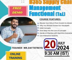Supply Chain Management Functional (T&L) Online Free Demo