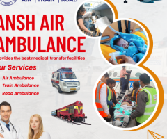 Ansh Air Ambulance Services in Kolkata - All Facilities Are Affordable For Serious Patients