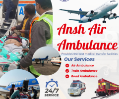 Ansh Air Ambulance Services in Guwahati - The High Level Of Medical Care Presents