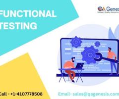 Functional Testing Services for Top Class Performance