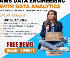 AWS Data Engineering with Data Analytics Online Training in Hyderabad