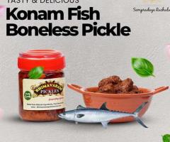 Bhimavaram Pickles | Konam Fish Boneless Pickle - 1
