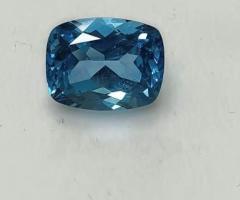 Blue Topaz Stone 10.24 ct-11.37 Ratti