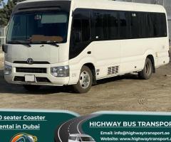 Coaster Bus Rental In Dubai