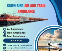 Hire Green Bird Air and Train Ambulance Service in Guwahati at Affordable Price