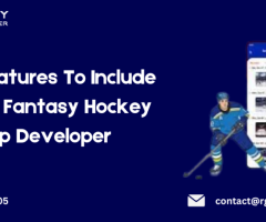 Best Features To Include In Your Fantasy Hockey App Developer