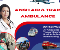 Ansh Air Ambulance Service in Ranchi - Bed-To-Bed Transportation Has Avail