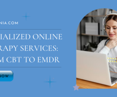 Specialized Online Therapy Services: From CBT to EMDR