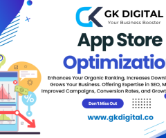 Expert App Store Optimization Services - GK Digital Marketing Agency