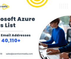 Position Your Business In The Market Using Microsoft Azure Users Email List!